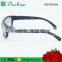 High quality soft touch rubber material kids sunglasses with pattern UV400