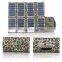 52w sunpower cells portable foldable solar phone charger with popular design