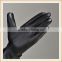 100% Black Tight Leather Men Cycling Gloves Wholesale