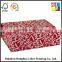 Paper Mini Foldable Storage Box Love Gift Packaging Box Hot Stamping Inside