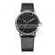 Minimalist leather men watch 6mm thin slim watches for men luxury watch 2016