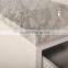 60'' Bathroom Vanity Cabinet With White Carrara Marble Top