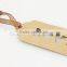 Recycled kraft paper hang tags for lady's clothing