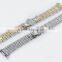 Hot selling double colors for apple watch stainless steel metal strap, metal watch band