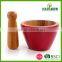 Hot new products for 2016 varnished Natural bamboo Mortar And Pestle,Cheap Mortar And Pestle,Kitchen Mortar And Pestle Set