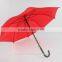 wooden pole umbrella red umbrella with wood handle