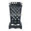 outdoor garden use patio aluminum large dustbin hanging household cleaning tool square long stainless steel dustbin