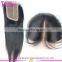 New Arrival 100% Virgin Unprocessed Brazilian 3 Part Silk Base Lace Closure With Baby Hairs