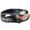 3W USB sensor red led head light two button headlamp