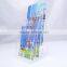 2014Hot Sale Customized 3 Tiers Acrylic Brochure Holder