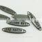 Super engraving logo metal tags for luggage