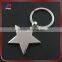 Super Quality Cheapest Star Shaped Metal Keychain