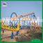 big roller coaster 6 loops roller coaster for sale