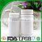 HDPE white capsule square plastic pill bottle pharmaceutical grade
