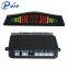 CE RoHS certification parking system ultrasonic sensor 4 sensors car parking sensor system