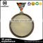 2016 new fashion custom die casting round shape soft enamel iron brass zinc alloy antique gold plated blank medal with ribbon