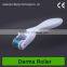 skin derma roller micro needle therapy stainless pins changeable heads derma roller 600 needles with the lowest price in China