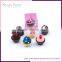 Cute 6 color cartoon cake your logo lipgloss
