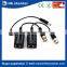 2016 low price cctv video balun PTZ Camera rj45 to bnc converter Balun Power Connector