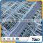 Heat-dispersing 80x80mm welded wire mesh Meg window screen