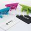 Promotional silicone phone supporter/silicone card wallet with stand