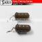 20g, 30g, 40g, 50g lead weights plastic fishing cage feeder
