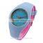 5ATM waterproof silicone unisex wristwatch 2017