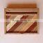 Rustic Solid Wood Customization Wooden Phone Holder with Logo Pen Tray Pad Stand Mini Storage Box on Desk
