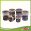 wholesale disposable IML plastic pots for ice cream