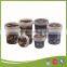 500ml round ice cream plastic containers
