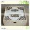 set three unfinished laser engraved hinged wood boxes
