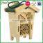 FSC and sedex SMETA audited wood ladybird hotel for sale