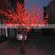 High simulation artificial super market/shopping mall/yard led lighting tall led cherry tree