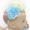 Pretty Cheap Pink White Flower Headwear