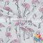 Boutique Flamingo Printing Swimsuit Fabric Swimming Polyester Wholesale Fabric