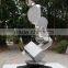 art deco garden metal craft lotus stainless steel modern sculpture