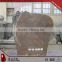 Best quality polished german style Indian Multicolor Red smuslim granite gravestones