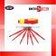 7 PCS Professional Electrican's Insulated Electrical Hand Screwdriver Tools Set