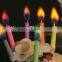 Romantic Coloured Flame Birthday Candle