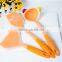 Girls cooking sets silicone kitchen utensil set,chinese cooking tools for non-stick pan