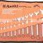 AK-6139 12pcs polish combination wrench set tool