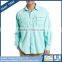 Custom Made 100%polyester Quick Dry Fit Fishing Shirt With Vented in Back and Shoulders