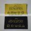 2016 High quality custom garment woven labels clothing labels