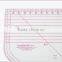 Kearing flexible plastic curve line pattern making curve rulers 6511 fashion master