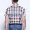 egyptian cotton plaid men shirt SHL100