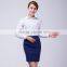 Custom Cotton Skirt And Flight Attendant Shirts