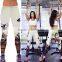 Gym Running Sport Pants Slim Women Fitness Yoga wear Printting Legging Trousers Lady
