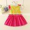 casual baby girl dresses bow ruffle sleeve without pictures