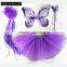 Wholesale Lovely Butterfly Fairy Wings Tutu Costume Sets