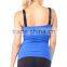 Latest hot selling plain women tops casual women sleeveless tops